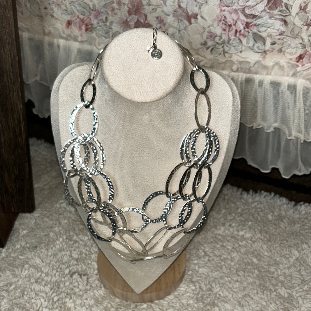 Dana Buchanan Silver Chain Link Necklace